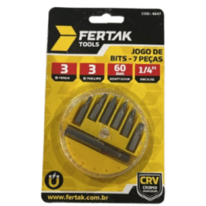 JOGO BITS FENDA PHILIPS 7 PCS