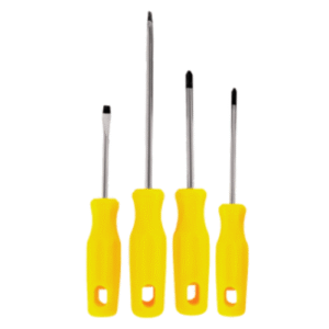 JOGO CHAVE FENDA/PHILIPS 4PCS