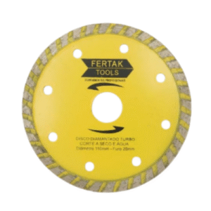 DISCO DIAMANTADO TURBO 110MM - 20MM