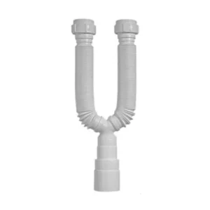 SIFÃO SANFONADO DUPLO