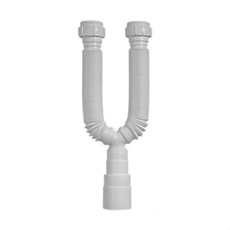 SIFÃO SANFONADO DUPLO